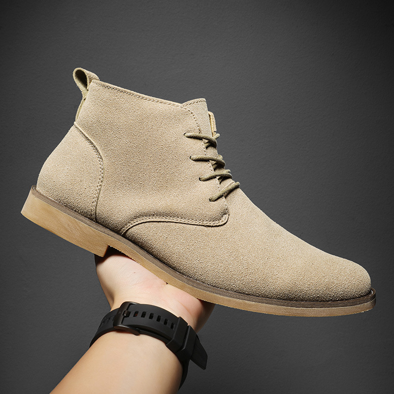 British Style Brown Chelsea Bo - огляд і ціна Men Formal Wear With Boots