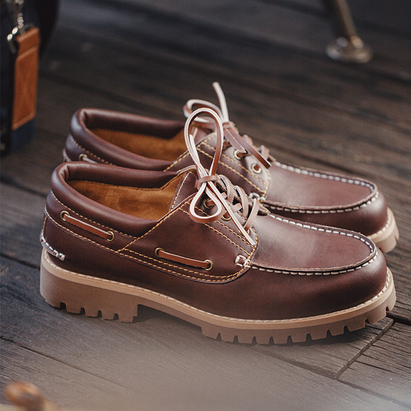 Maden Men's Vintage Boat Shoes - огляд і ціна Men Formal Wear With Boots