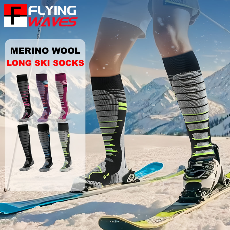 Merino Wool Ski Socks Cold Wea - огляд і ціна Sock Garter Men