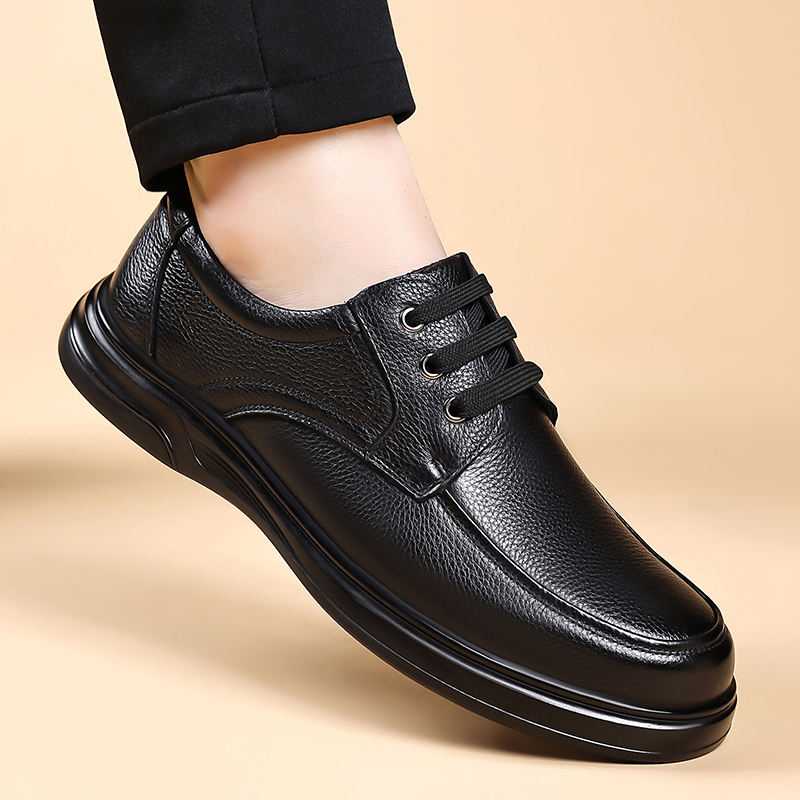 Men Leather Lace Up Oxford Sho - огляд і ціна Formal Men Daily Wear Footwear