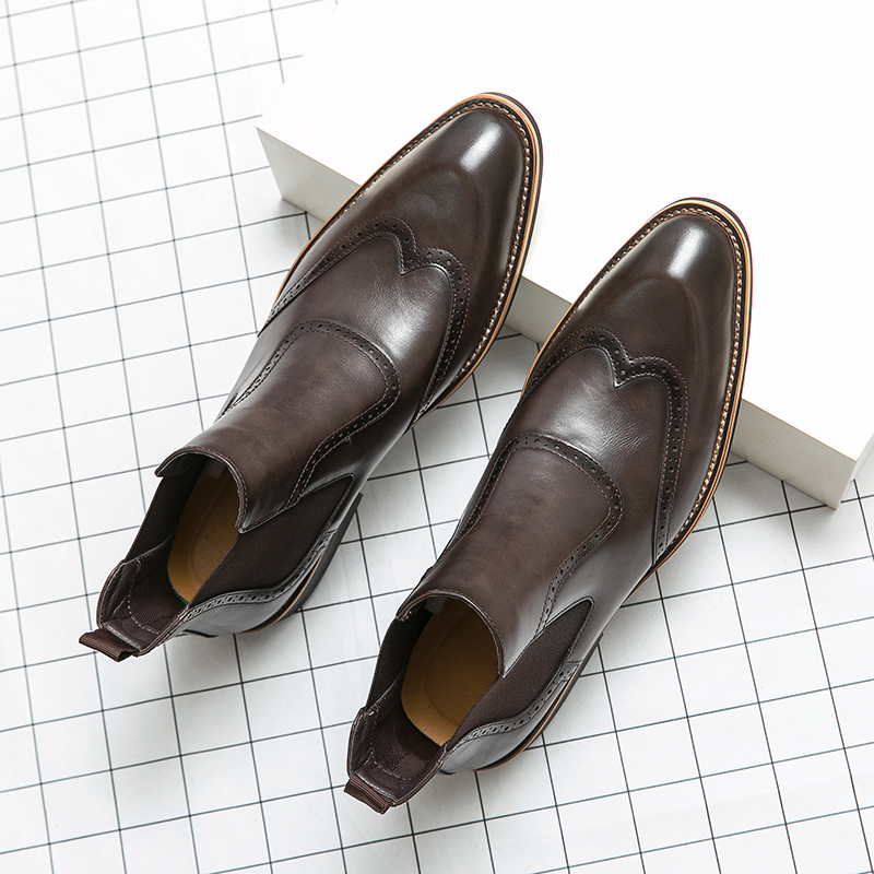 British style mens fashion che - огляд і ціна Men Formal Wear With Boots