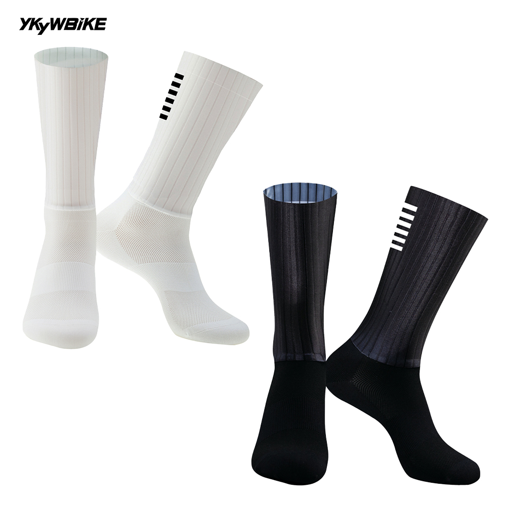 YKYW Black White Anti Slip Sil - огляд і ціна Sock Garter Men